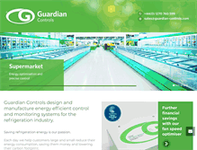 Tablet Screenshot of guardian-controls.com
